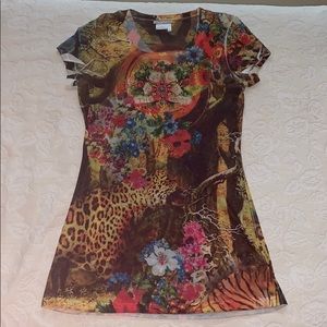 Alberto makali printed top/dress